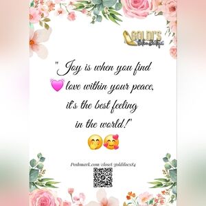💕🦋GOLDI'S Thought!🦋💕